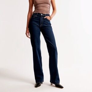 Abercrombie High Rise 90s Relaxed Jeans NWT